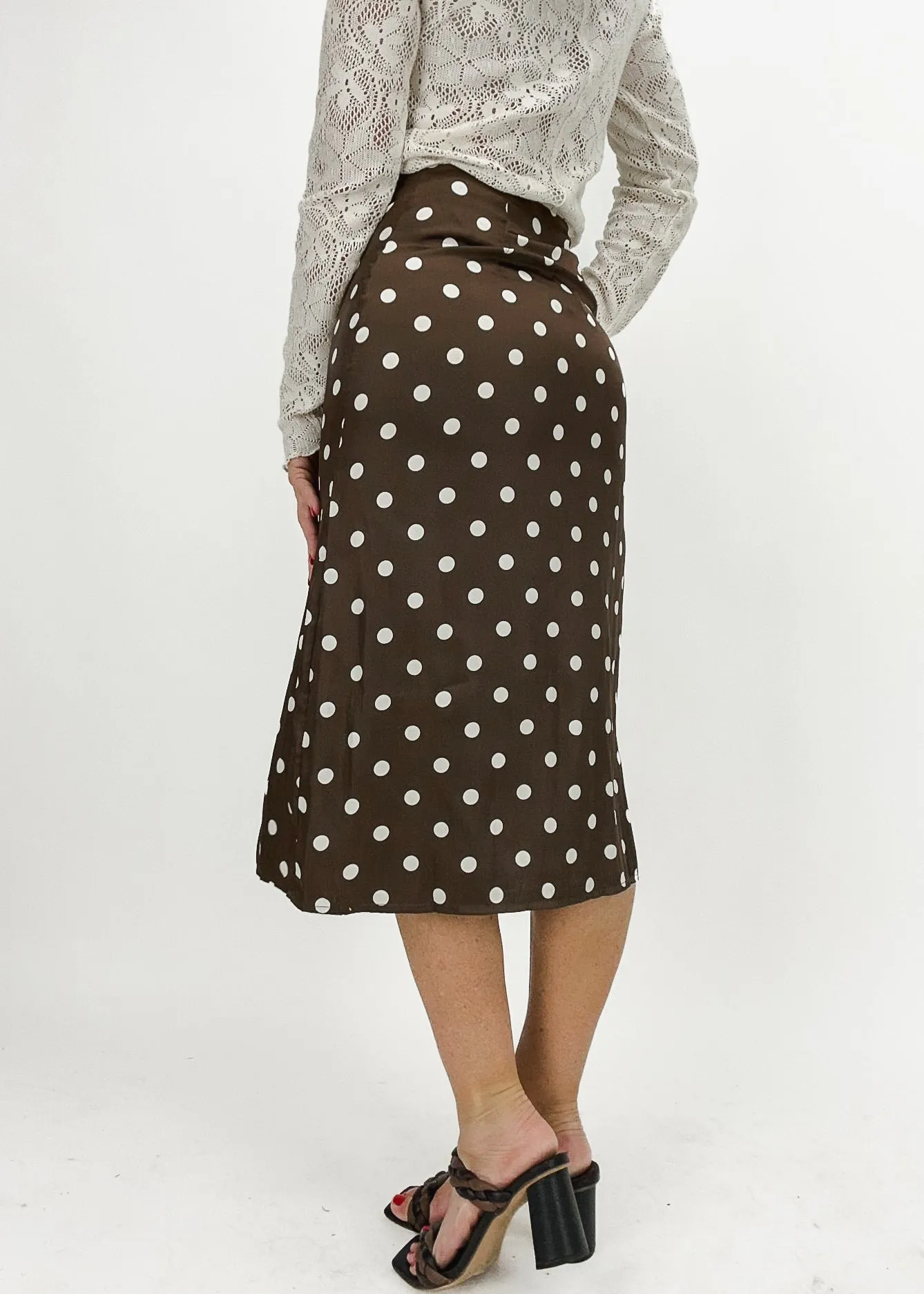 Free People Analise Bedruckter Midi-Rock