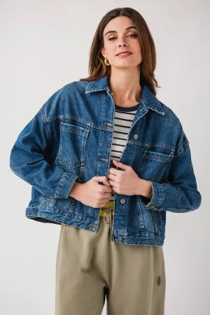 Free People Opal Swing Denim Jacket