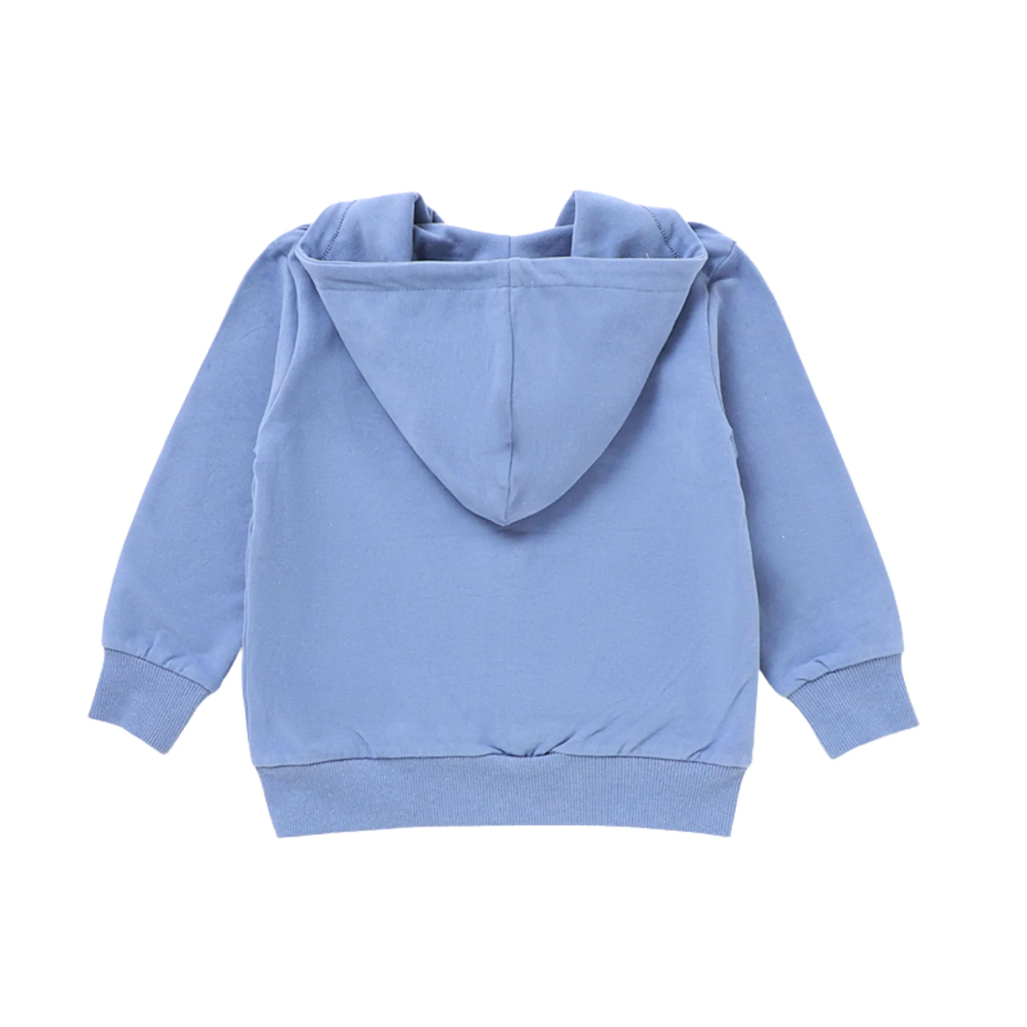 French Terry Zip-Up Kapuze für Babys & Kinder
