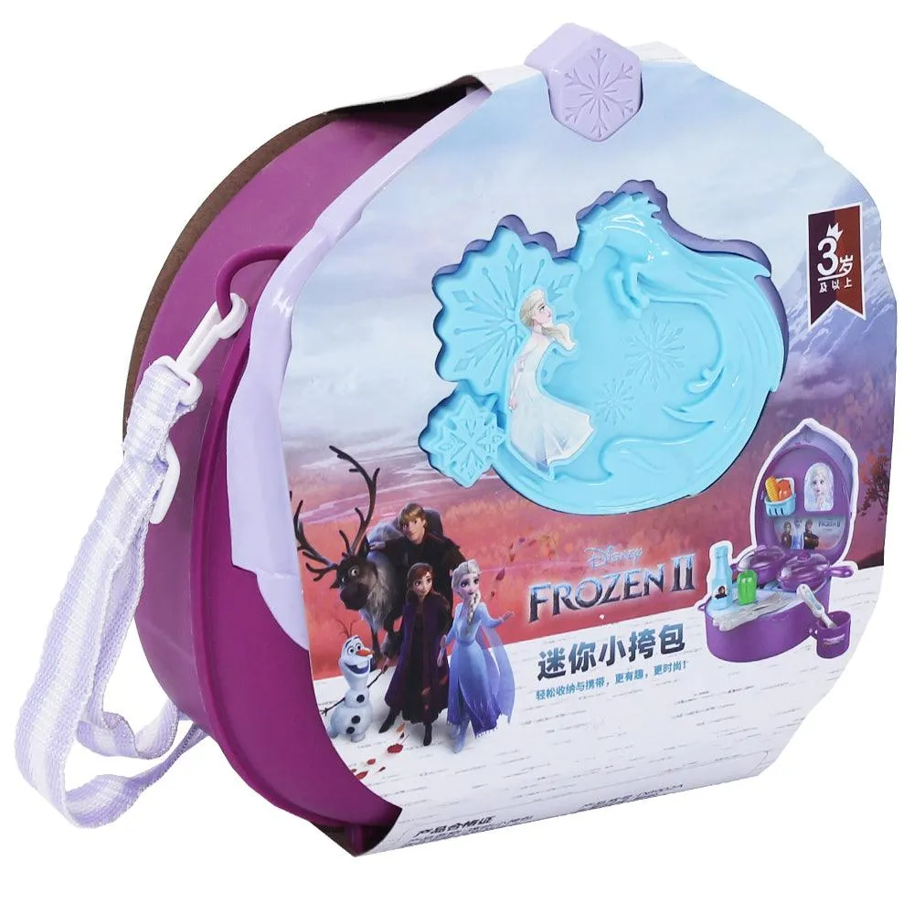 Gefrorenes Mini-Handtaschen-Kochset-Spielzeug für Mädchen - Lila