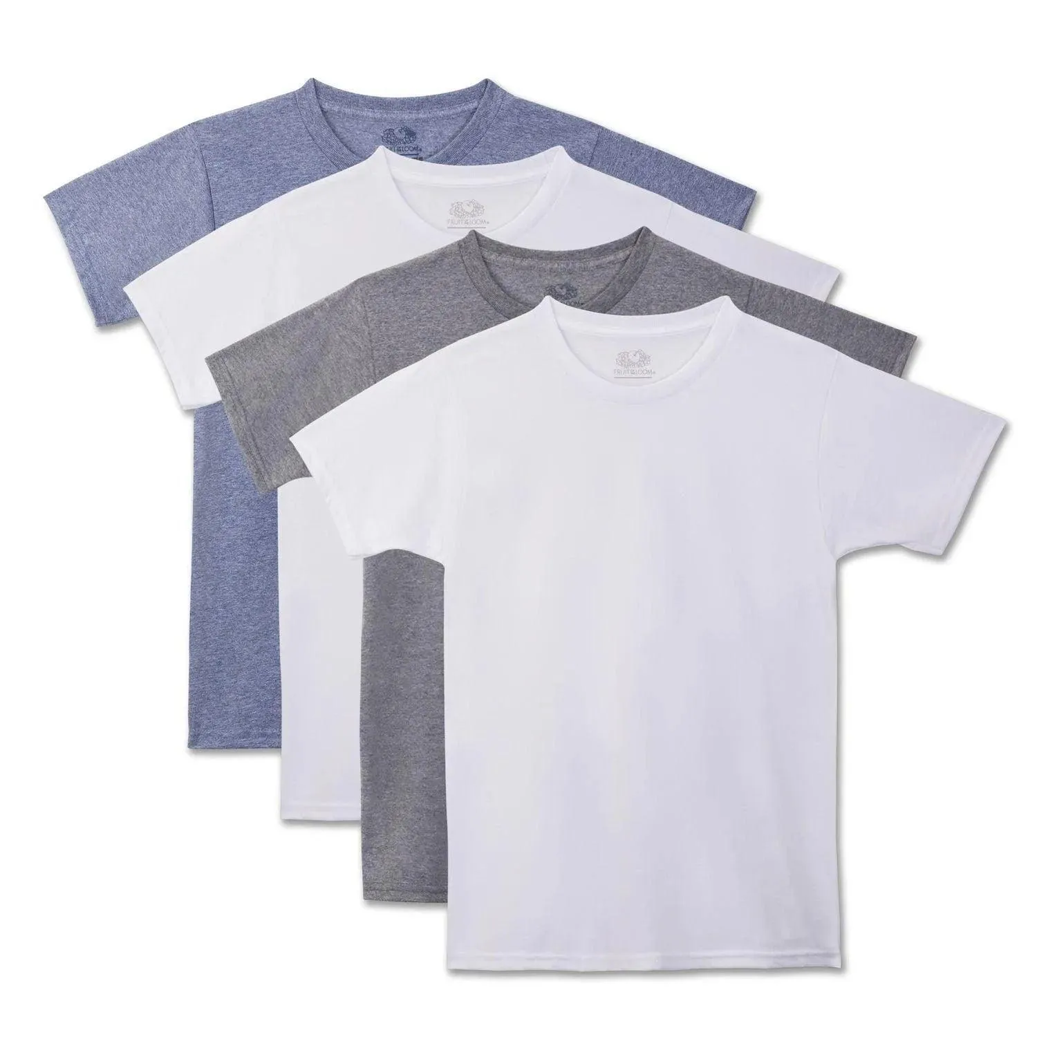 Fruit of the Loom Jungen Beyondsoft Etikettenfreie T-Shirts - 4er Pack Baby/Kinder Fruit of the Loom