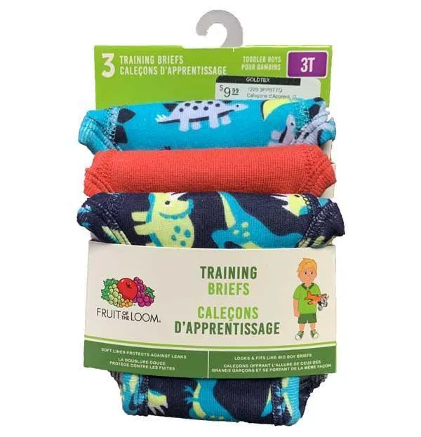 Fruit of the Loom Trainingshosen für Kleinkinder Jungen - 3er Pack Babykids Fruit of the Loom
