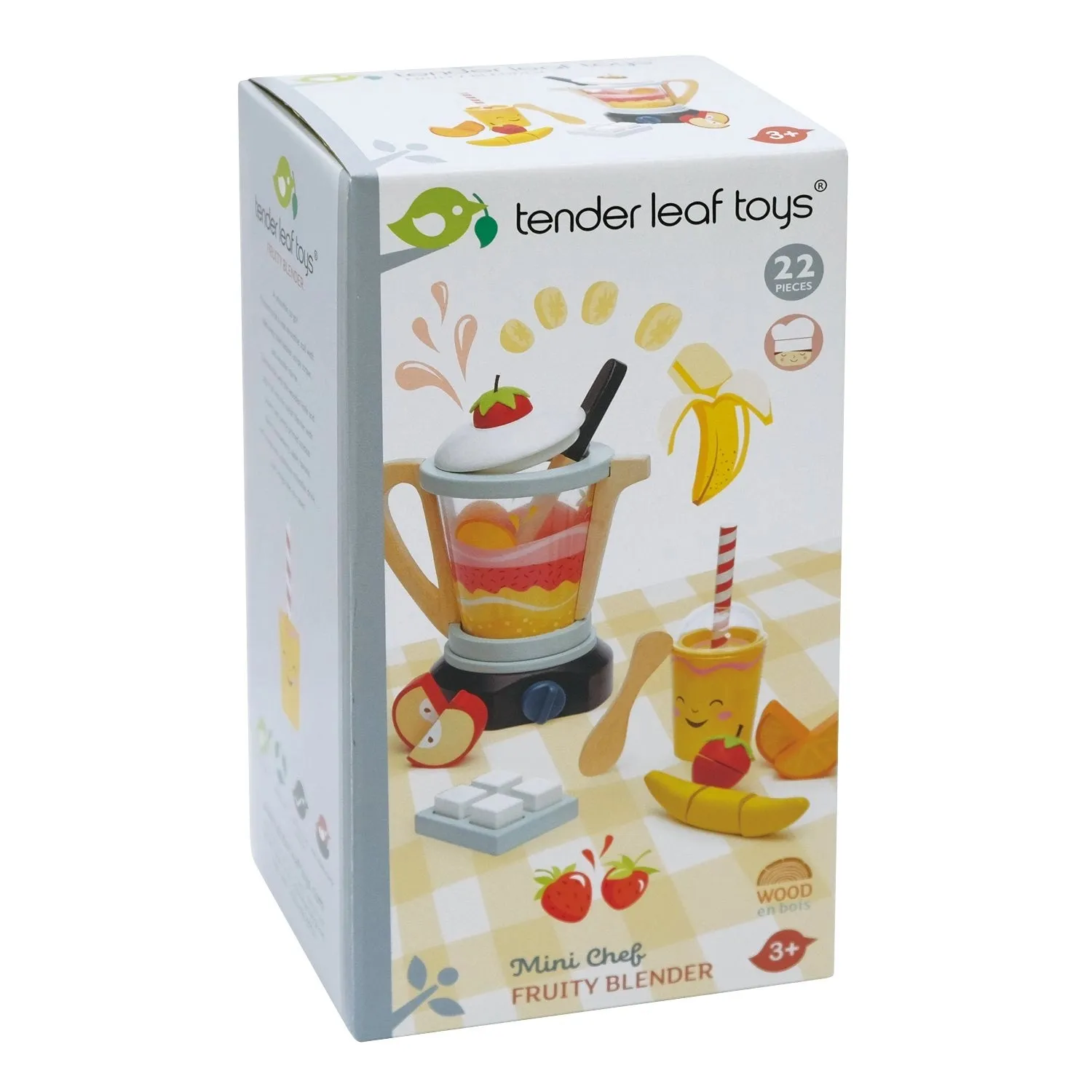 Fruchtiger Smoothie-Mixer-Set
