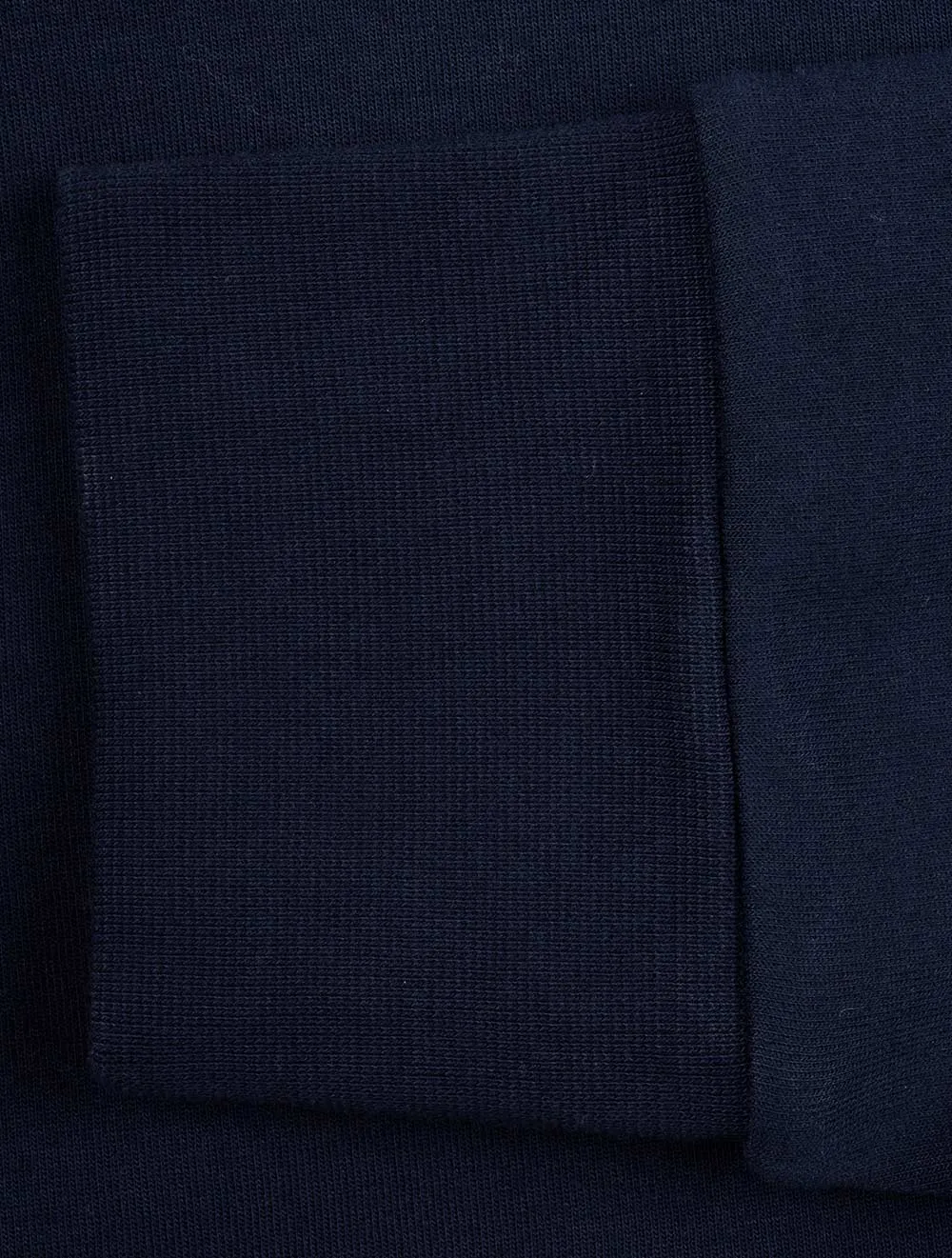 Kapuzenpullover mit Reißverschluss Marineblau