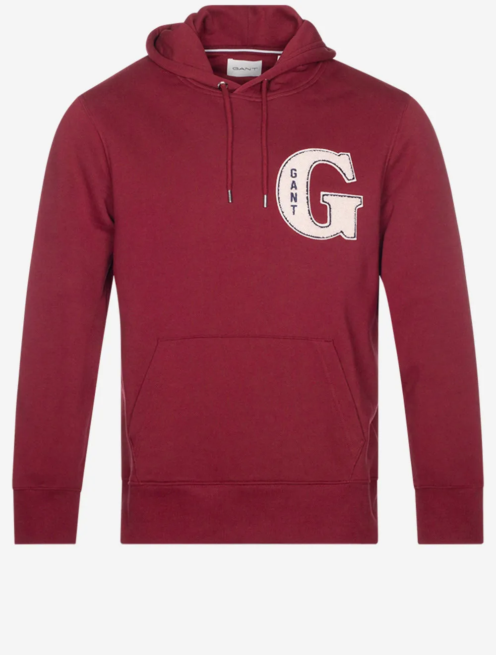 G Graphic Hoodie Aufgepolstert Rot