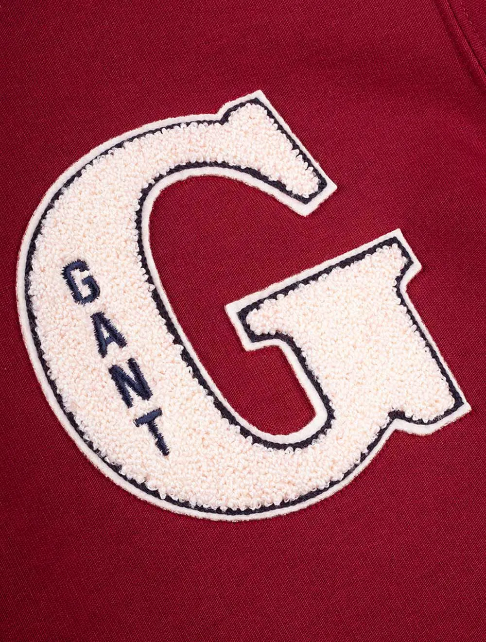 G Graphic Hoodie Aufgepolstert Rot