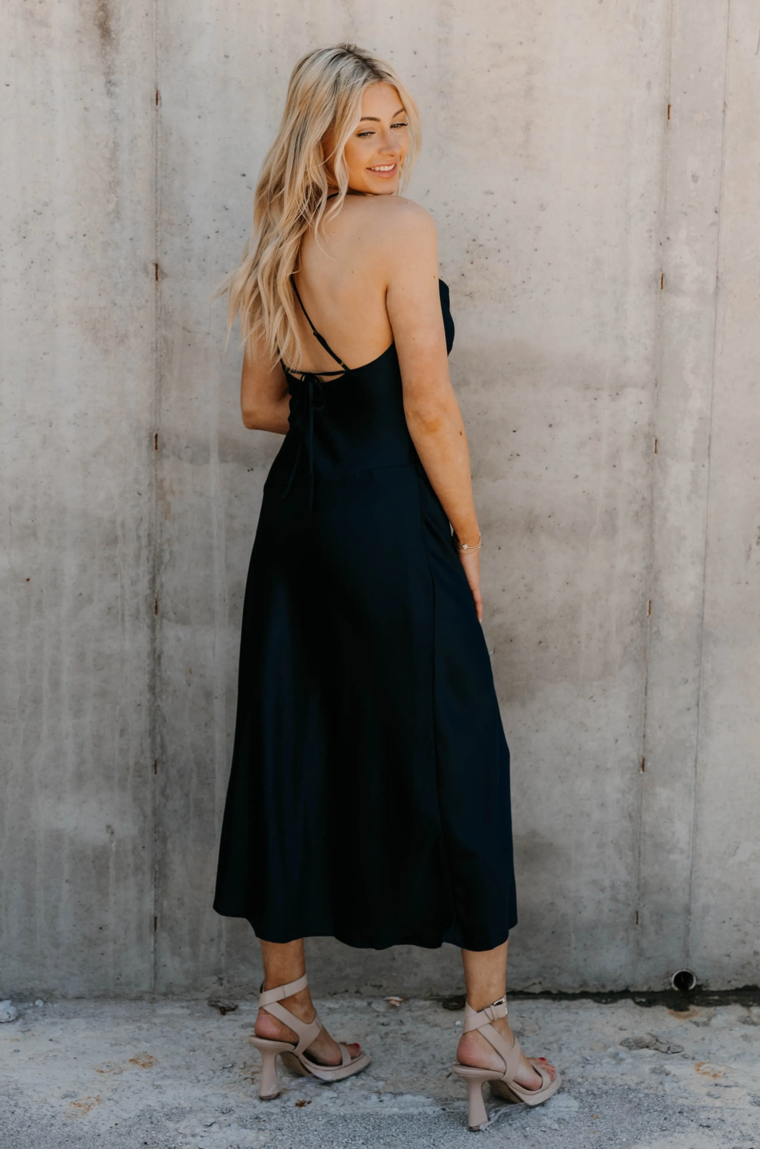 Gaia Solides Midi-Kleid