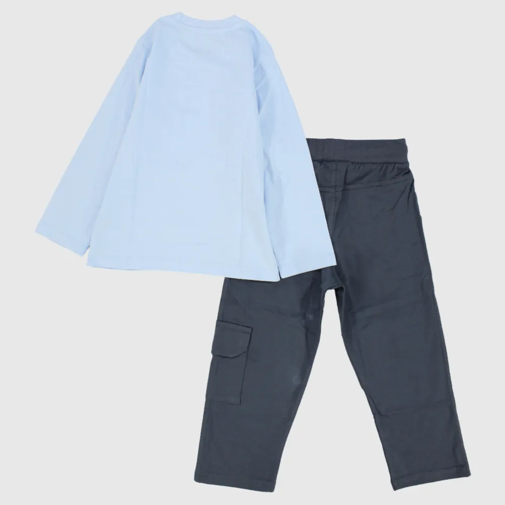 Gaming-Langarm-Pyjama