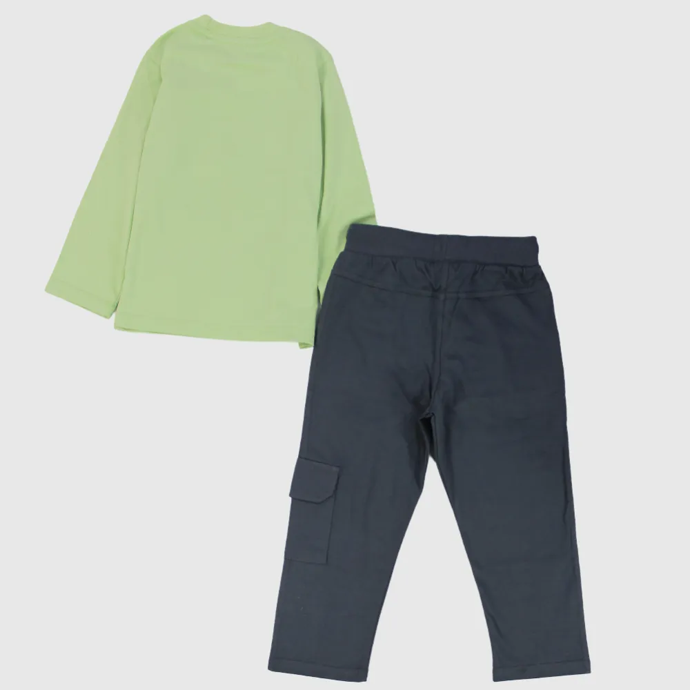 Gaming-Langarm-Pyjama