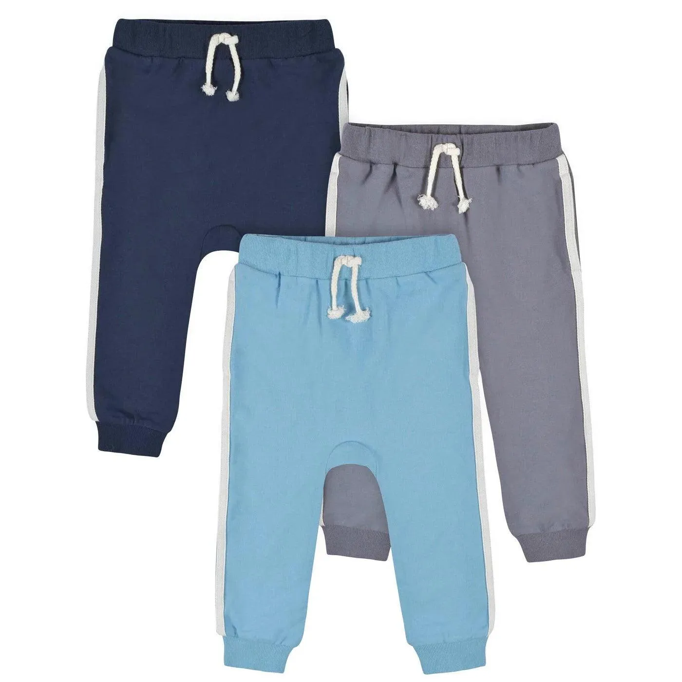 Gerber 3er-Pack Babyjogger für Jungen in Grau & Blau (12-24 Monate) Babykids Gerber