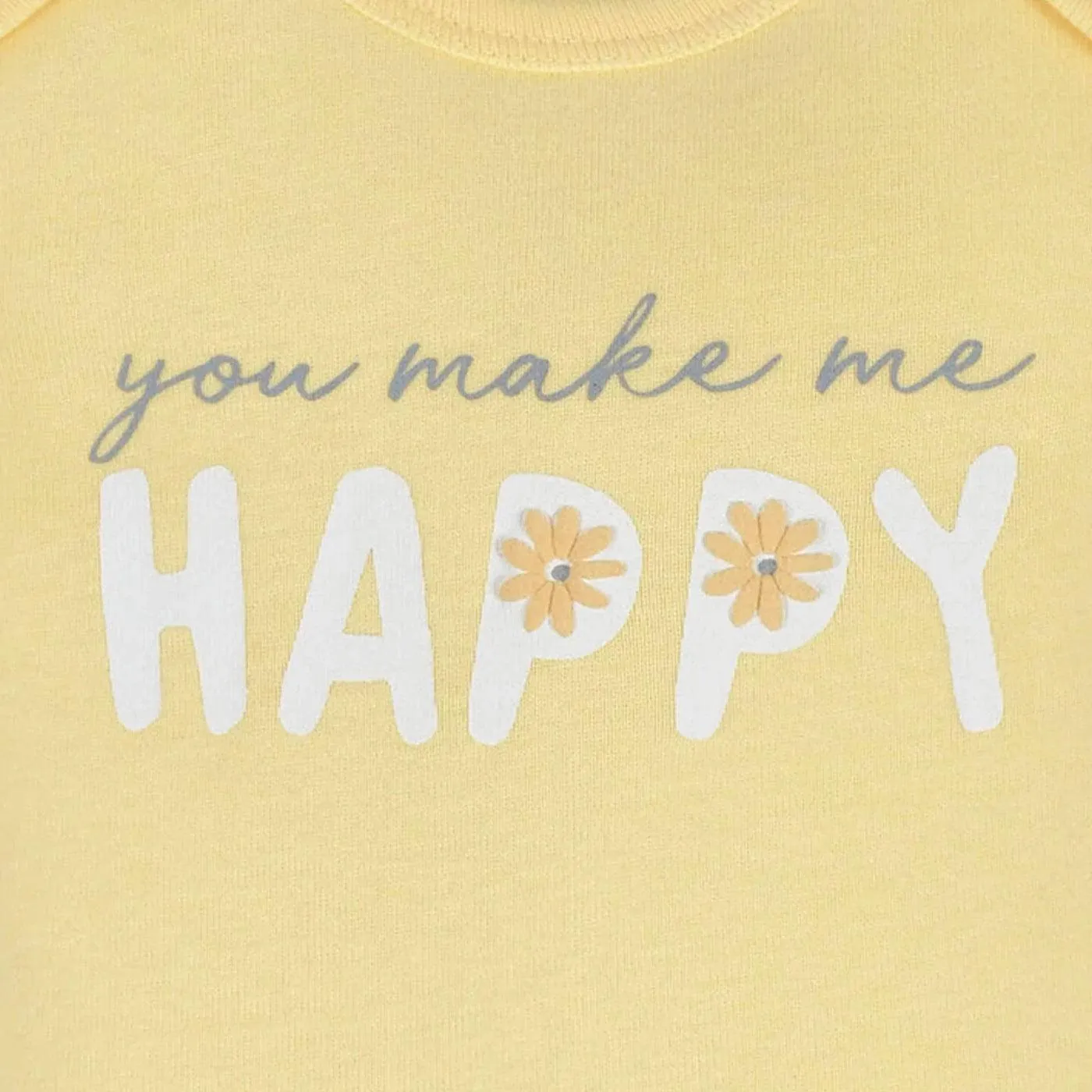 Gerber 3-teiliges Baby-Mädchen Happy Onesies® Bodysuits & Höschen-Set Babykids Gerber