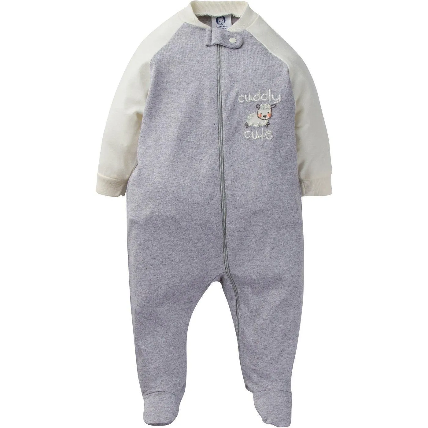 Gerber 3er Pack Jungen-Strampler - Kuscheliges Schaf - Neugeborene & Babys Gerber
