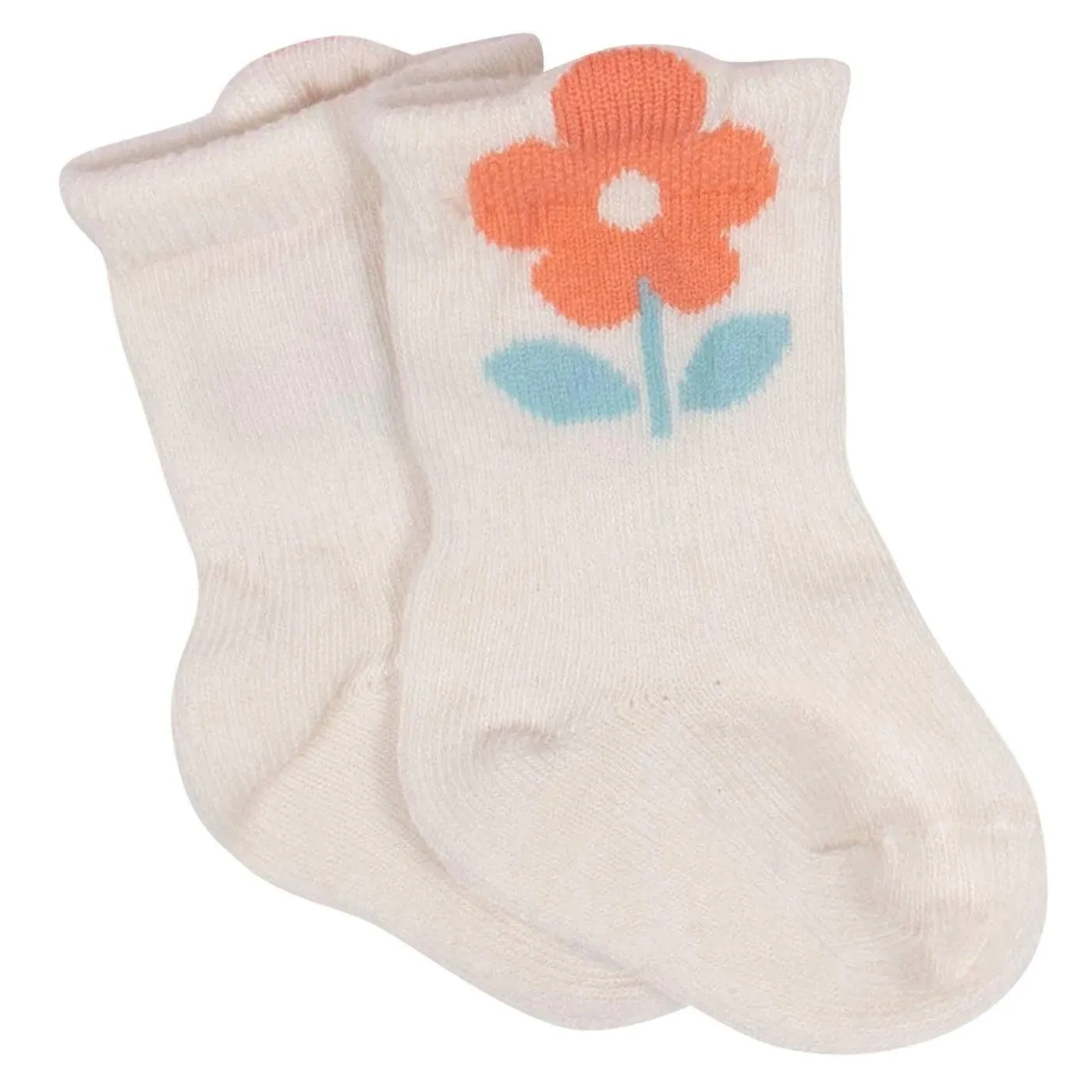 Gerber® 6er-Pack Baby-Mädchen Blumentopf Organische Anti-Rutsch-Socken 12M Babykids Gerber