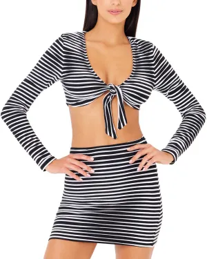 GiGi C Lincoln Wrap Top