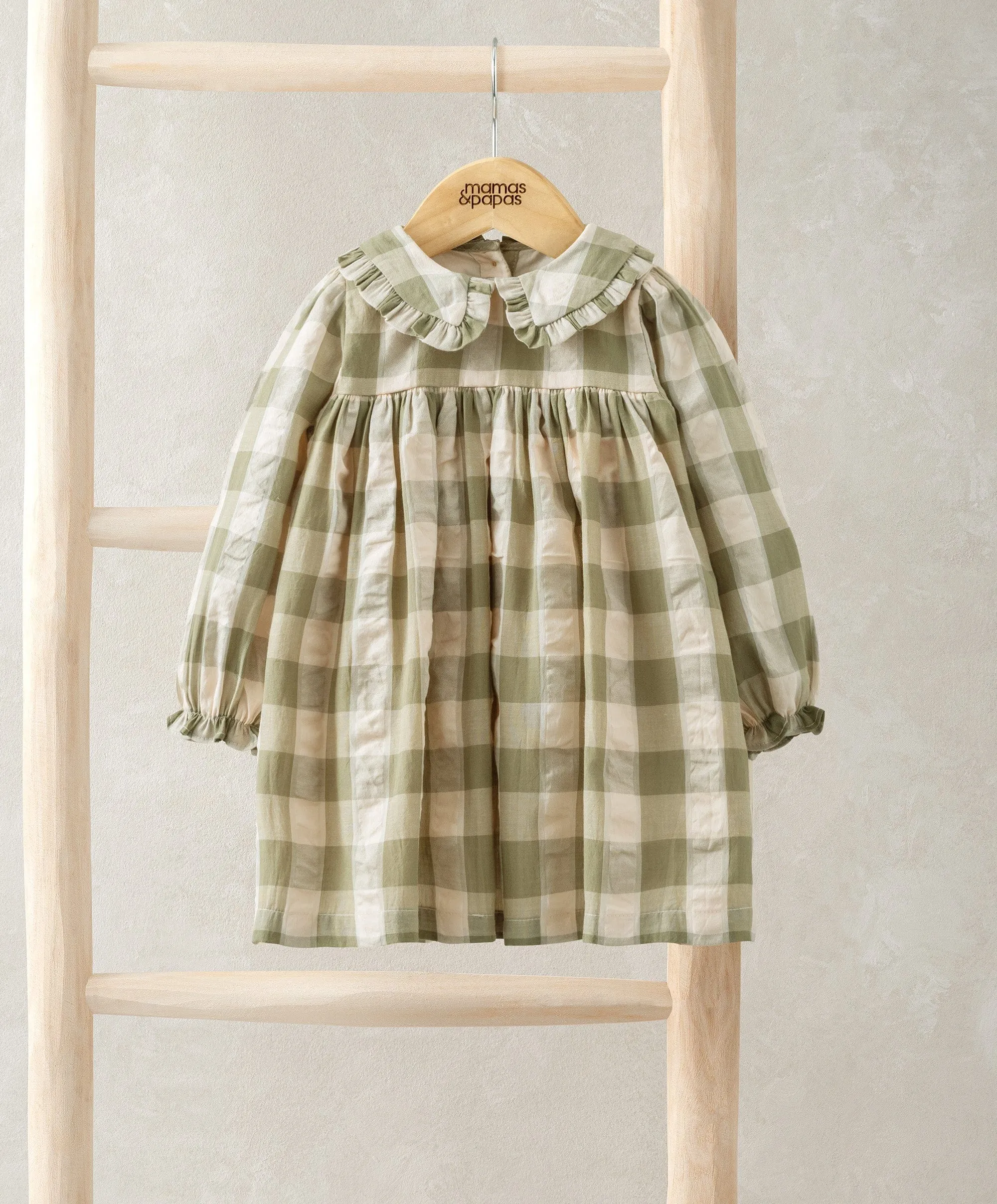 Gingham-Hemdkleid