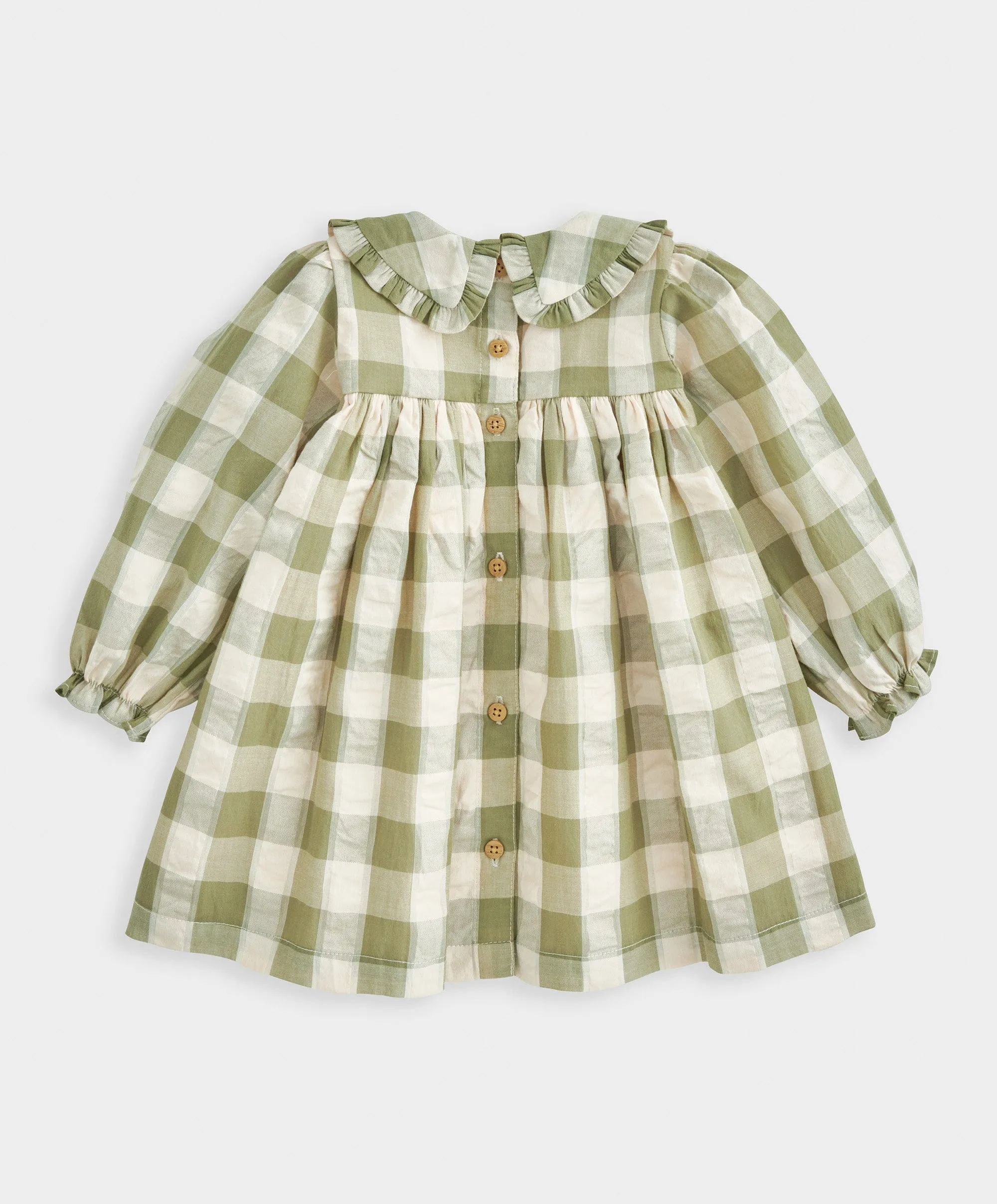 Gingham-Hemdkleid