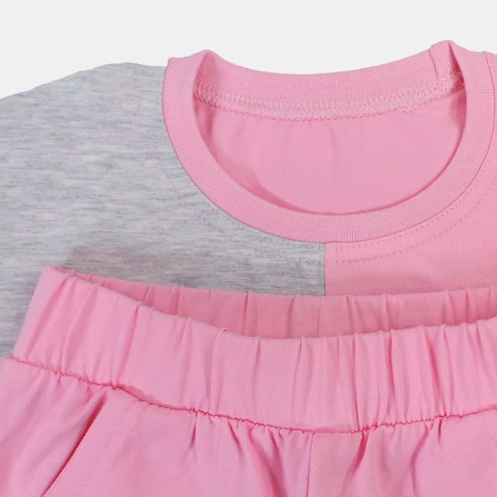 Barbie Kurzarm-Pyjama-Set für Mädchen – Baumwolle