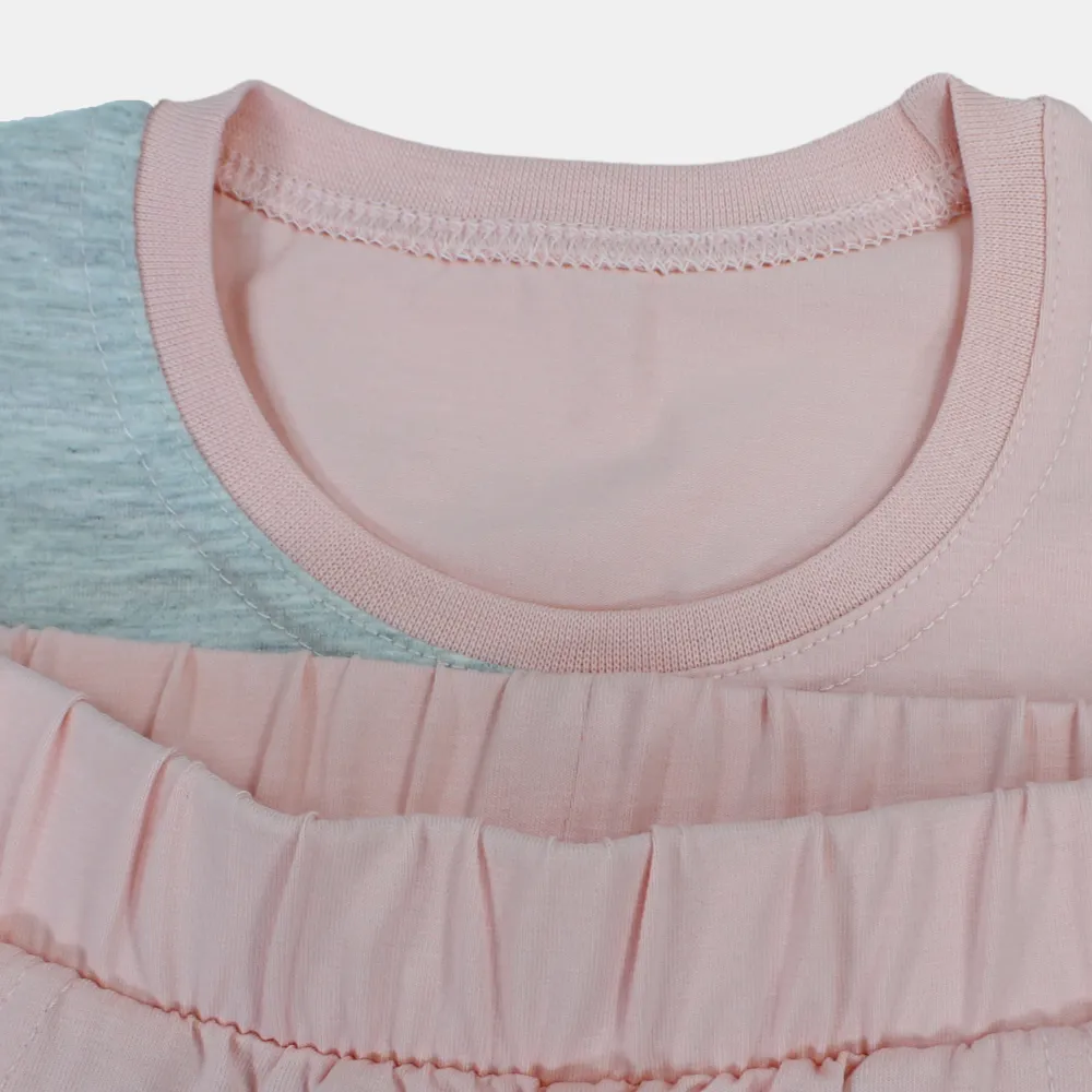 Barbie Kurzarm-Pyjama-Set für Mädchen – Baumwolle