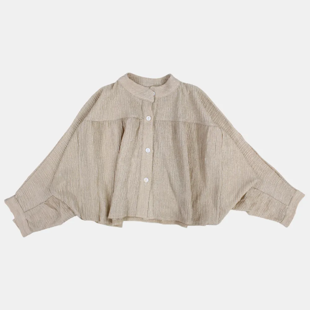 Mädchen Batwing Langarmbluse