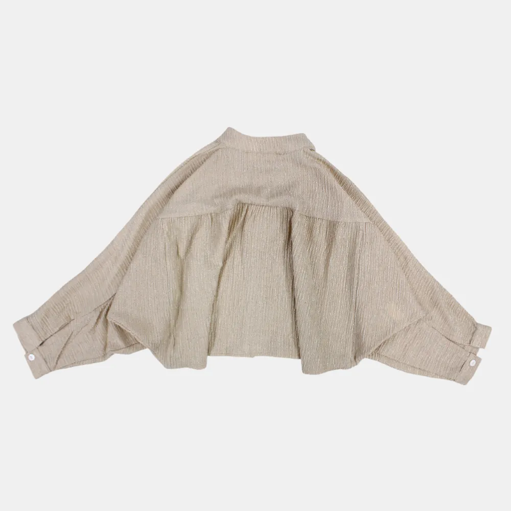 Mädchen Batwing Langarmbluse