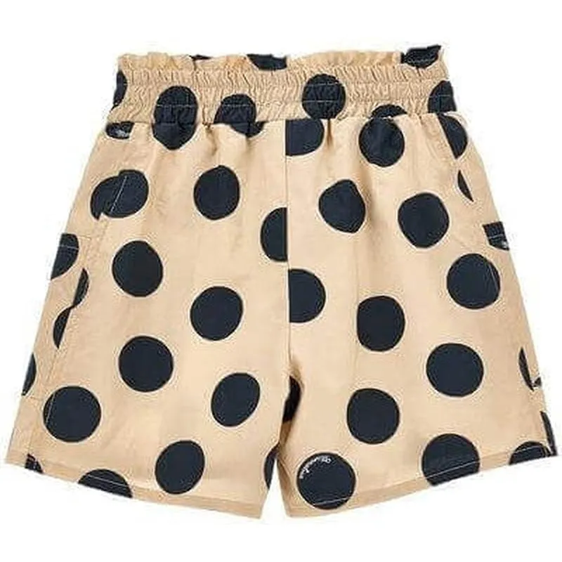 Mädchen Beige Jerry & Cherie Punktiertes Kurzshirt