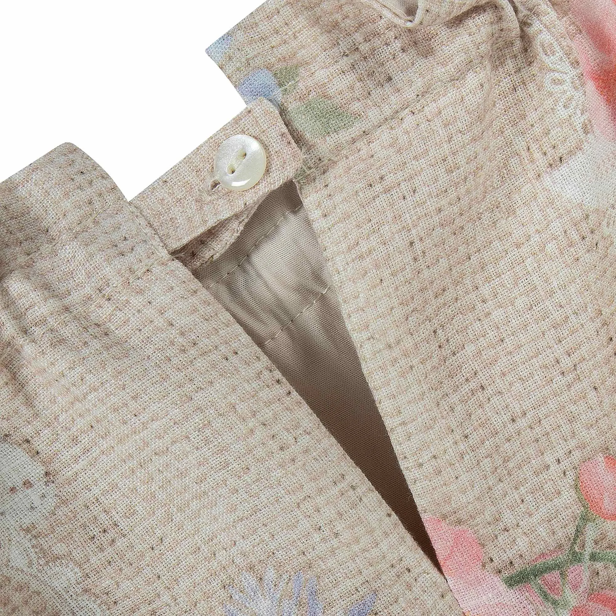 Mädchen Beige Playsuit