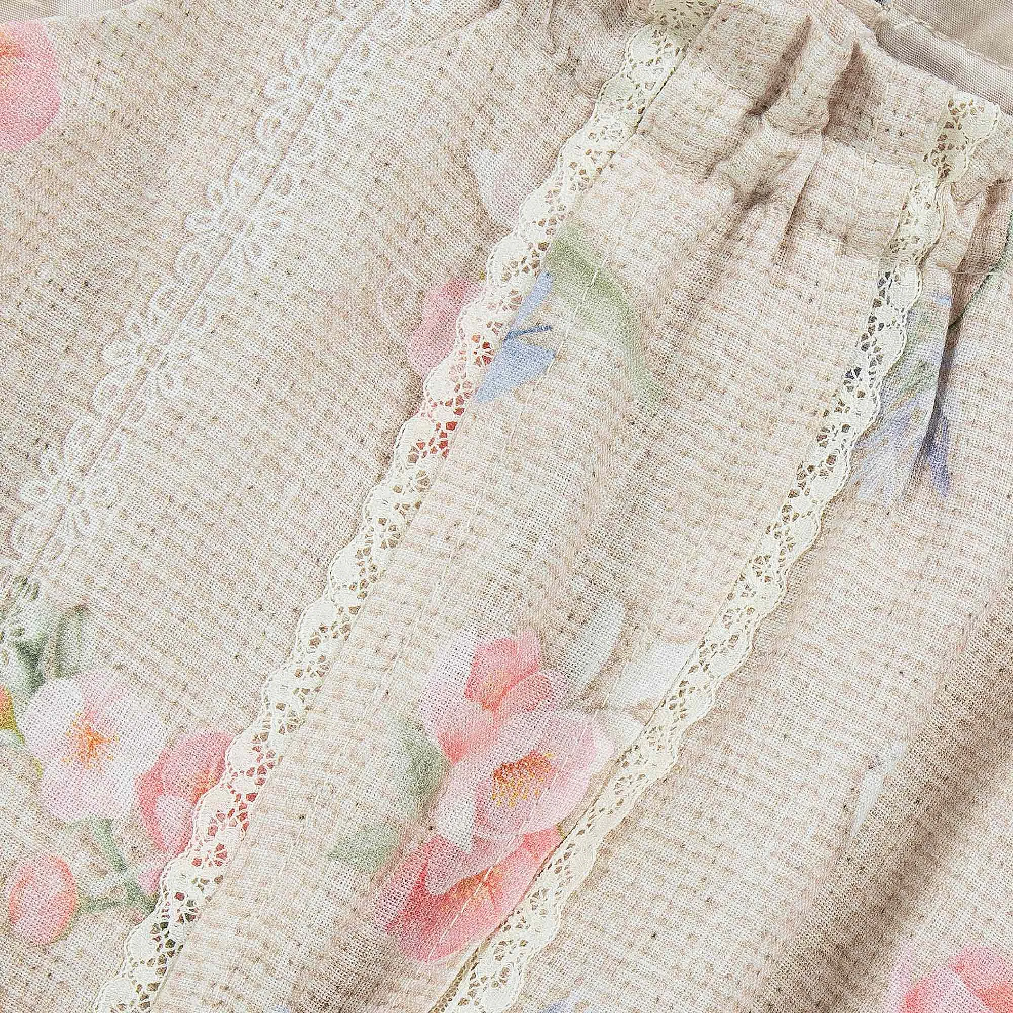 Mädchen Beige Playsuit