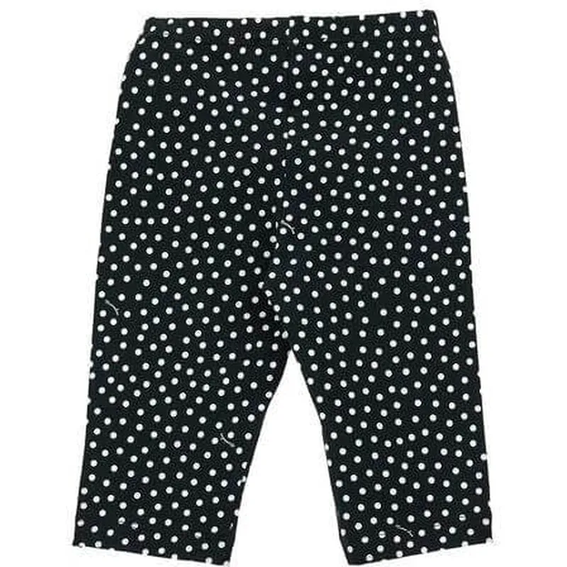 Damen-Radlerhose mit schwarzen Punkten