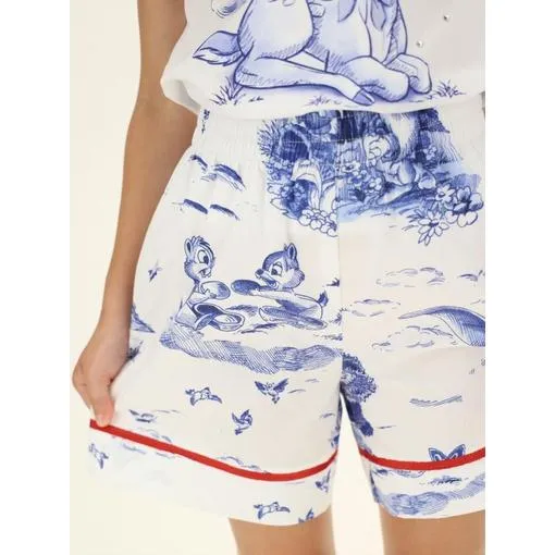 Mädchen Blaue Märchen Shorts