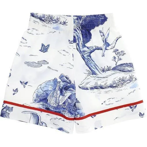 Mädchen Blaue Märchen Shorts