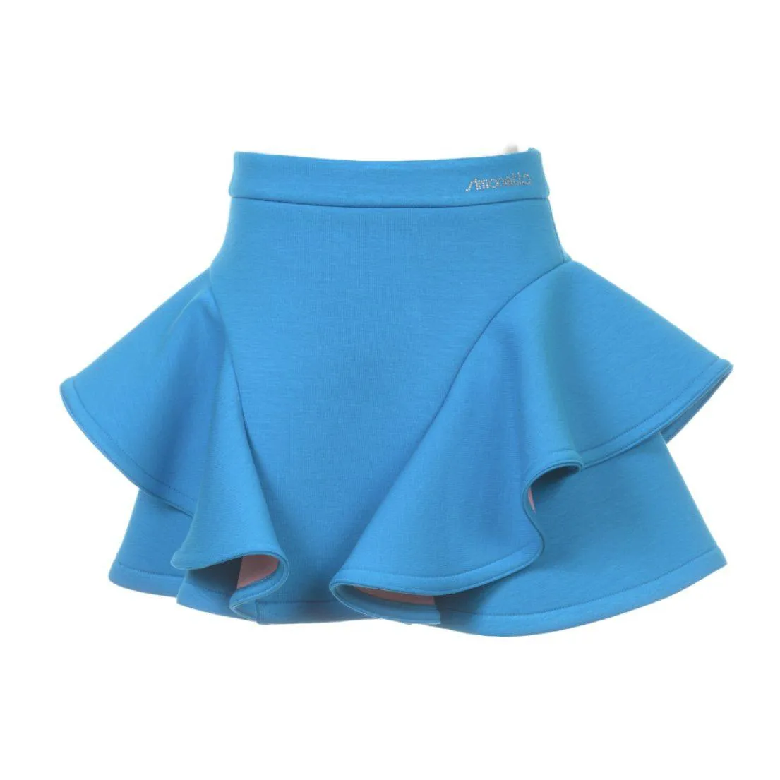 Mädchen Blauer Rüschenrock