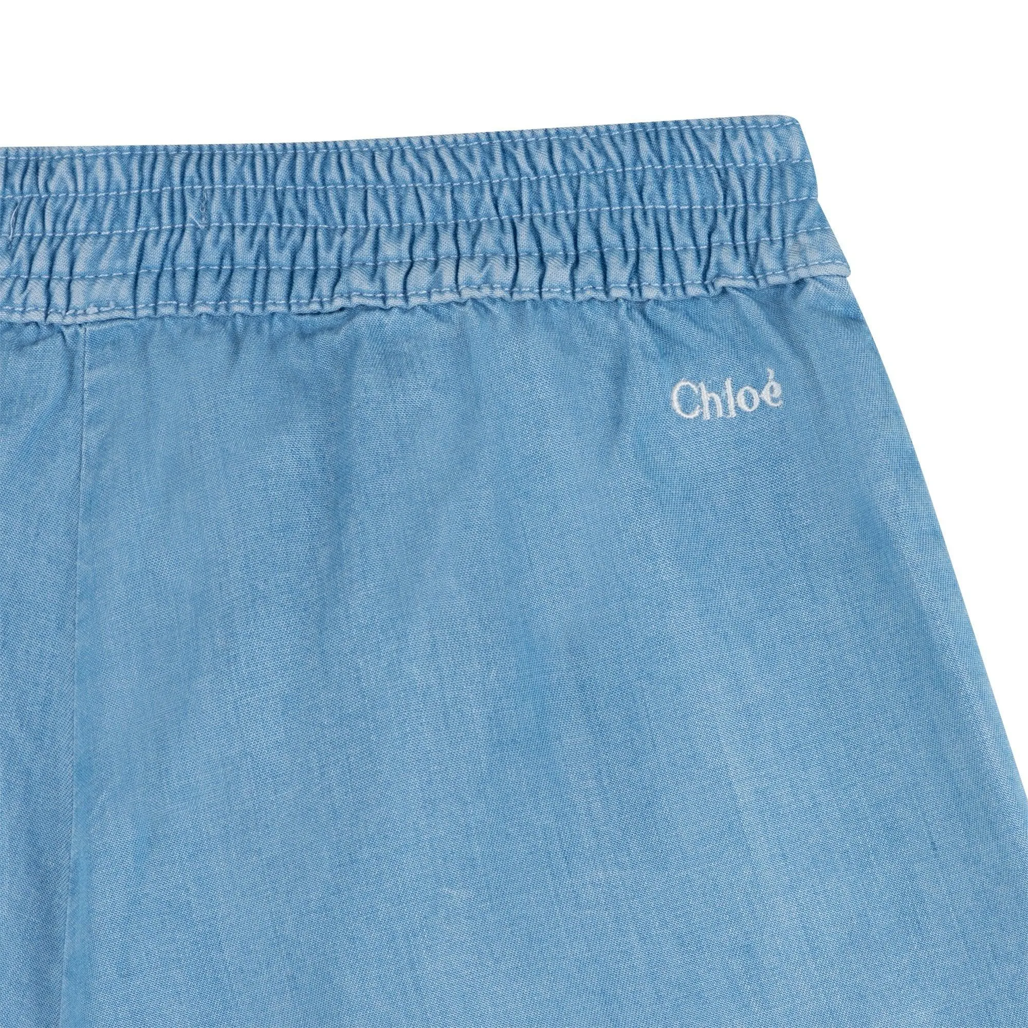Mädchen Blaue Shorts