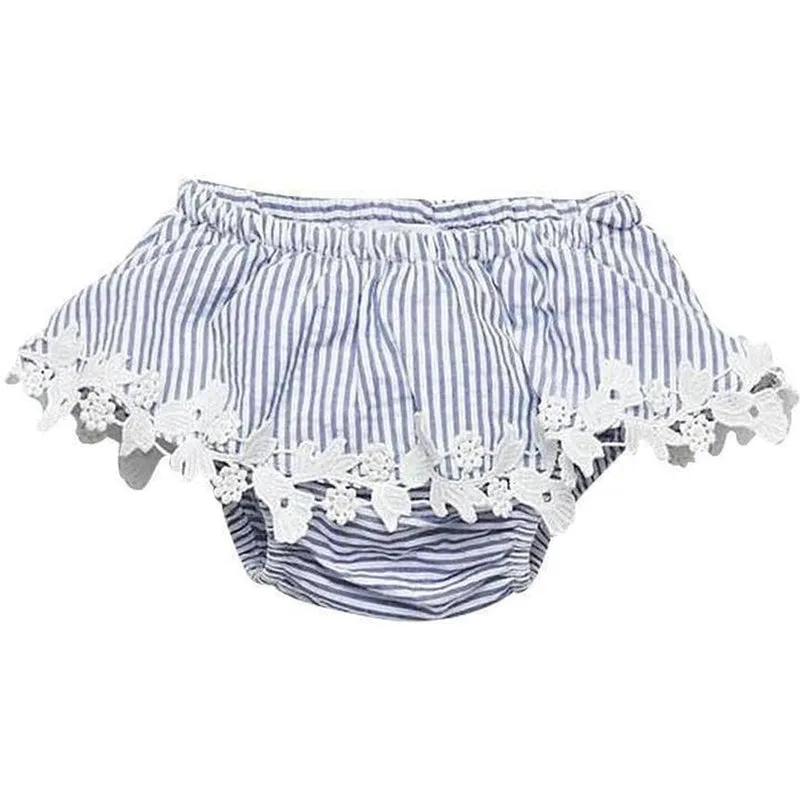 Mädchen Bloomers mit blauen Streifen