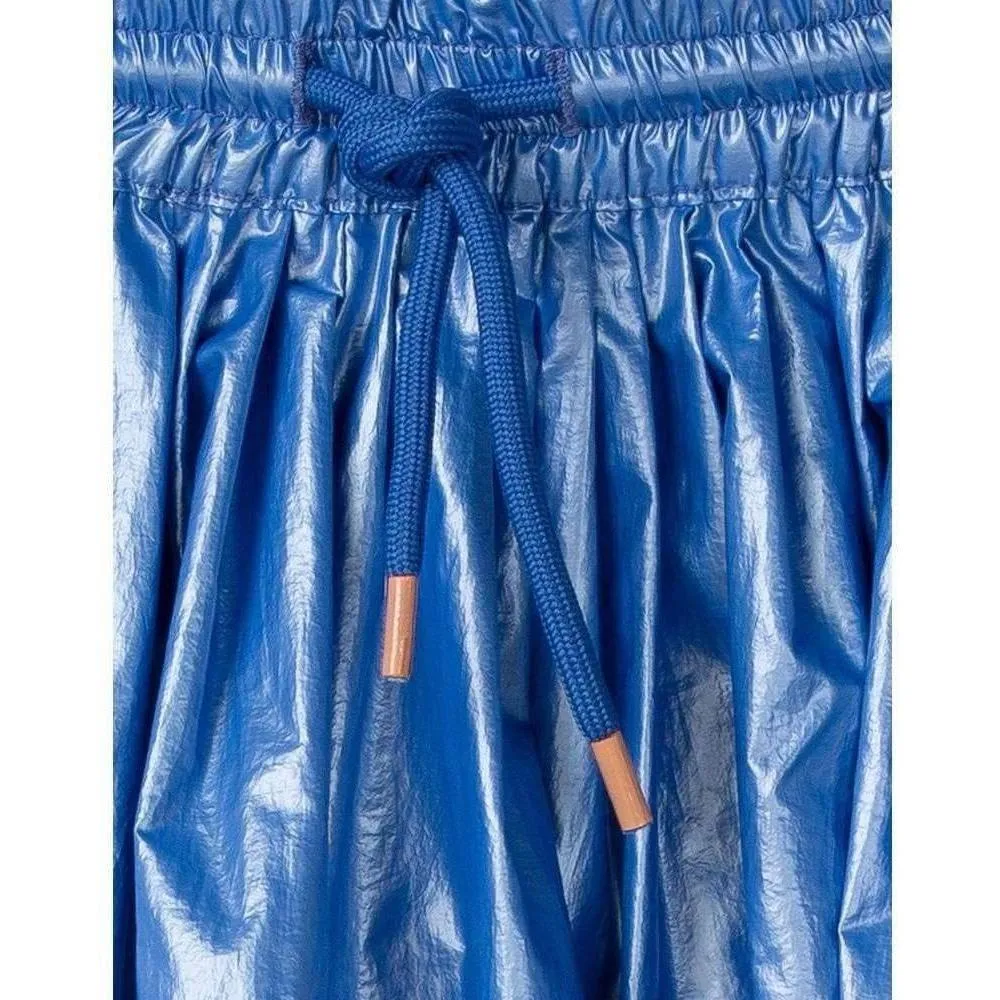 Mädchen Blauer Surf-Rock