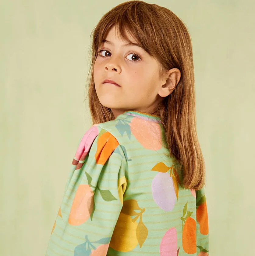 Mädchen Buntes Honny Kurzarm-Set