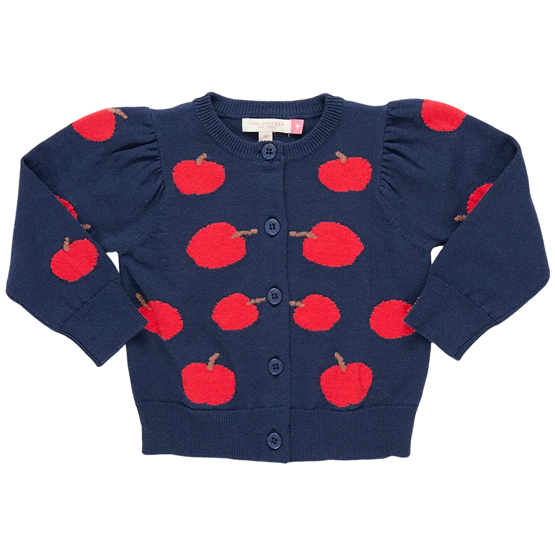 Mädchen Constance Pullover - Äpfel