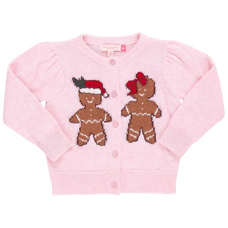 Mädchen Constance Pullover - Lebkuchen