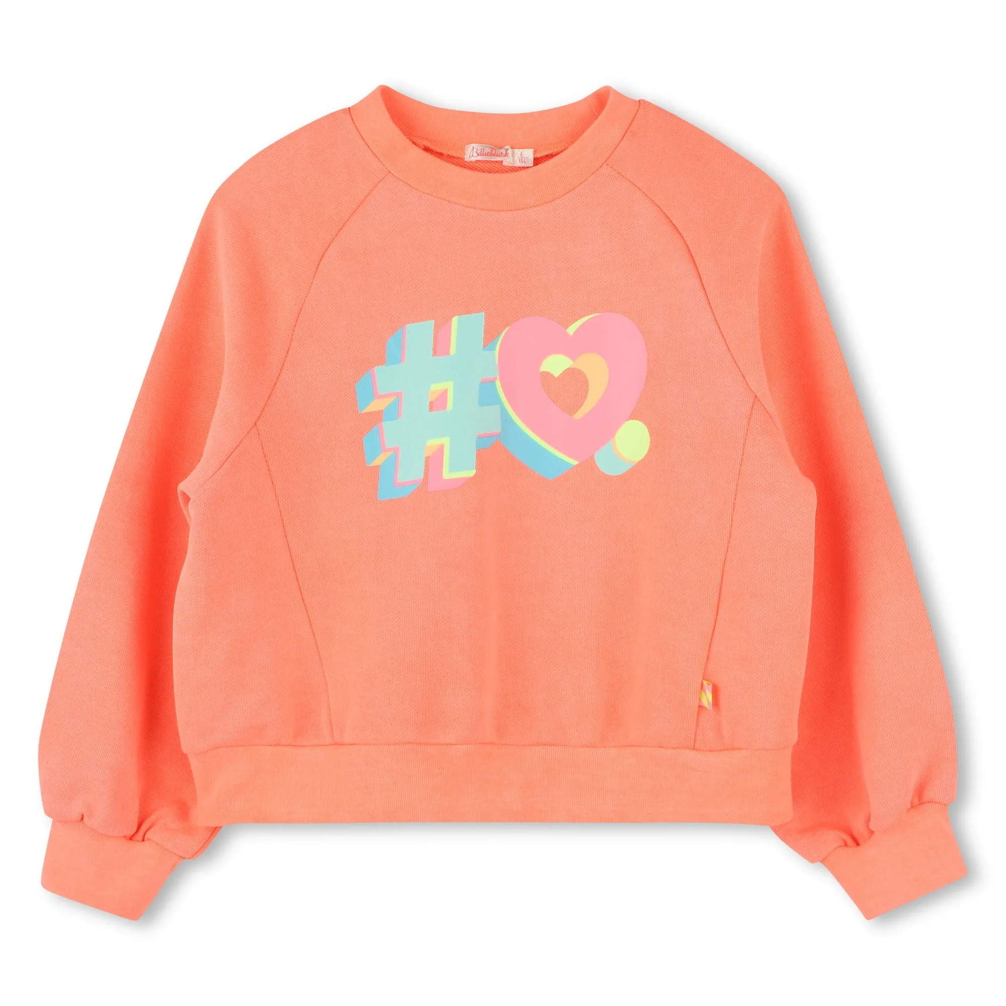 Mädchen Korallen Sweatshirt