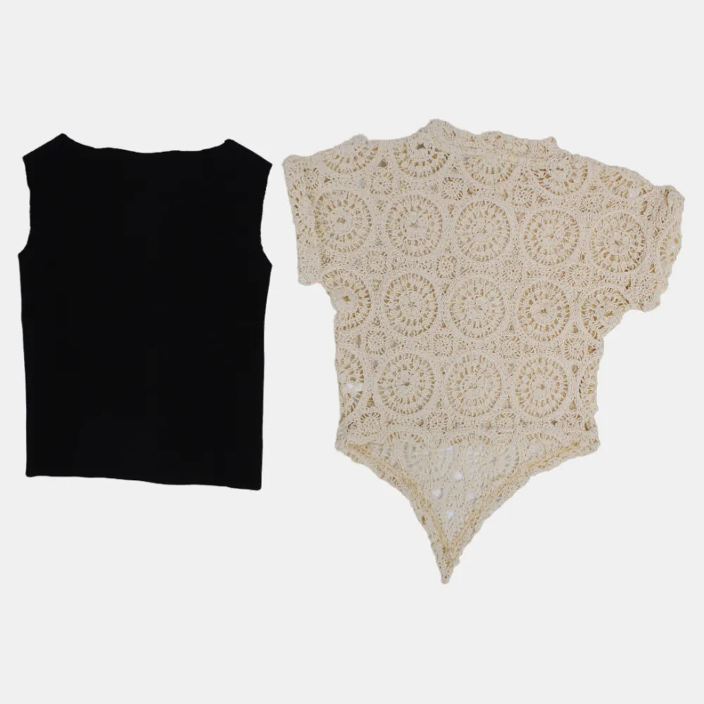 Mädchen Baumwollbluse mit Spitzendetails