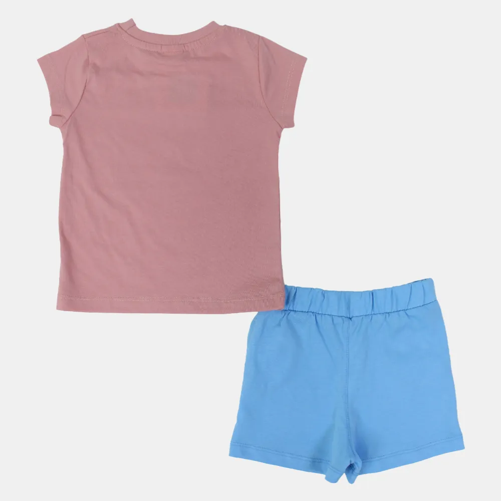 Mädchen Baumwoll Schlafanzug Set – Niedliches Design