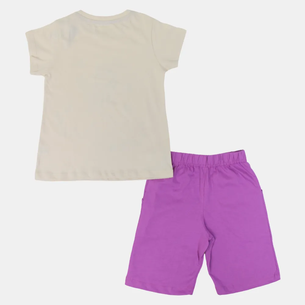 Mädchen Baumwoll Schlafanzug Set – Schneewittchen Design