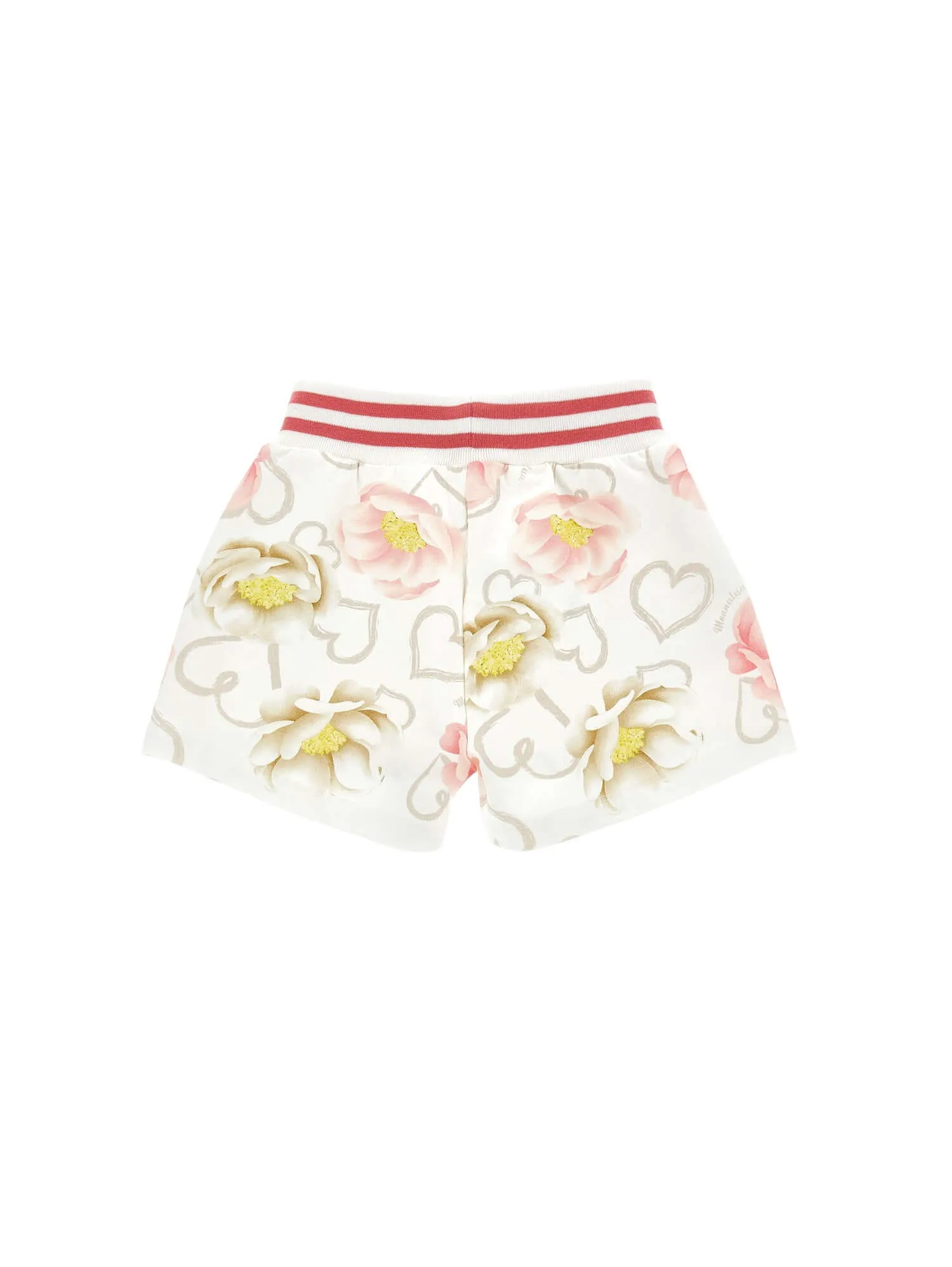 Mädchen Creme Rose Shorts