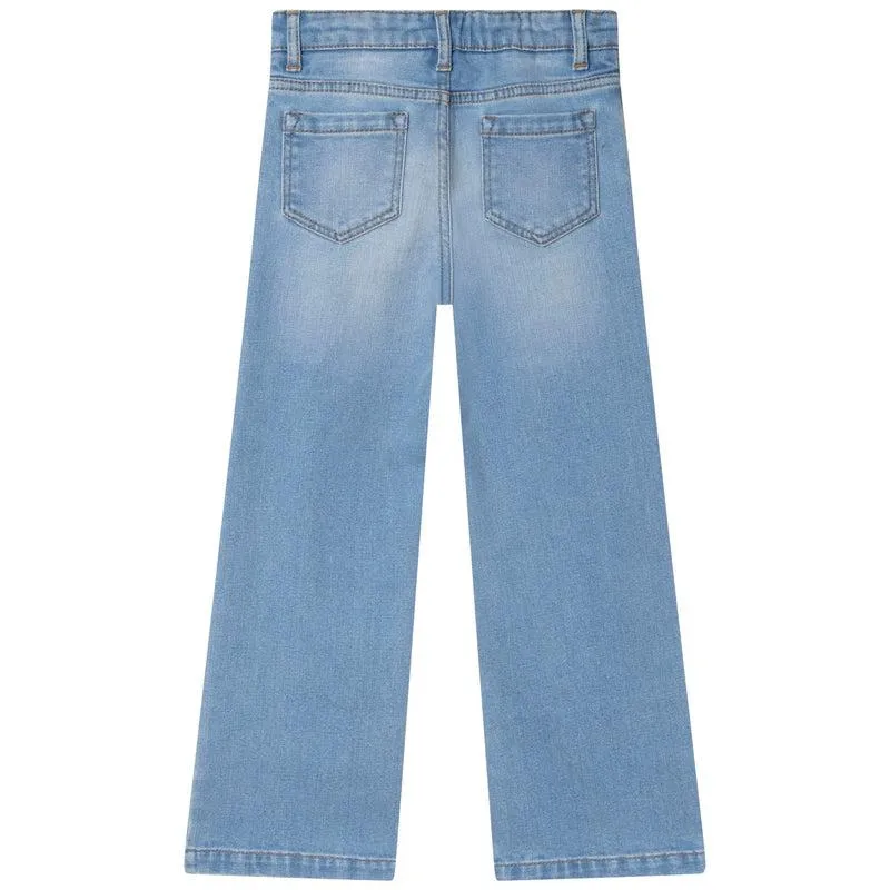 Mädchen Jeans Blaue Hose