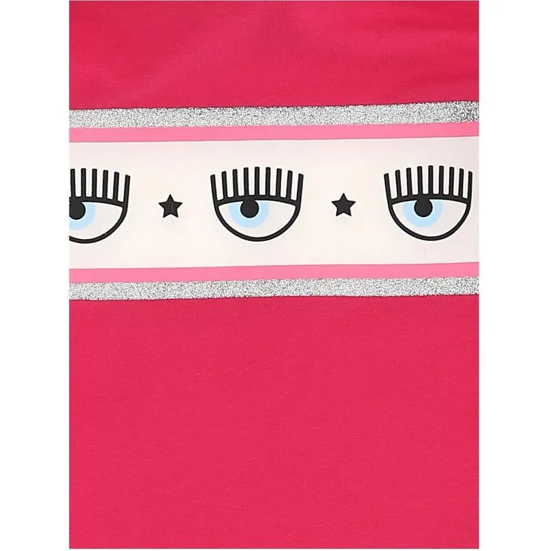 Mädchen Fuchsia Augen Kleid