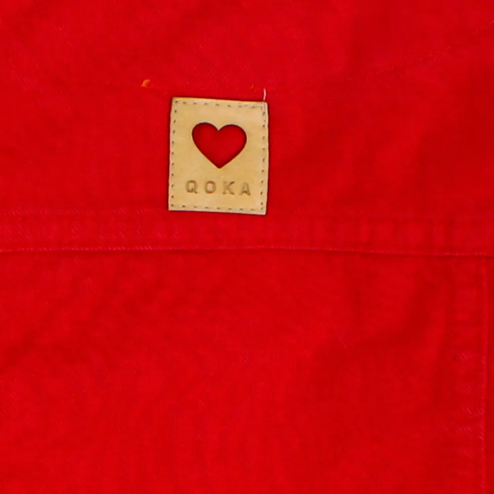 Mädchen Langarm-Rüschenrote Gabardine-Jacke