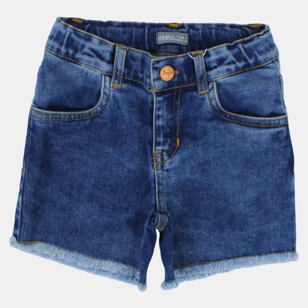 Mädchen Navy Jeans Shorts
