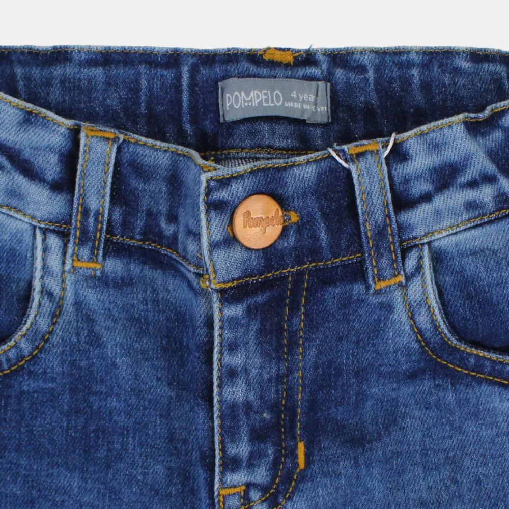 Mädchen Navy Jeans Shorts