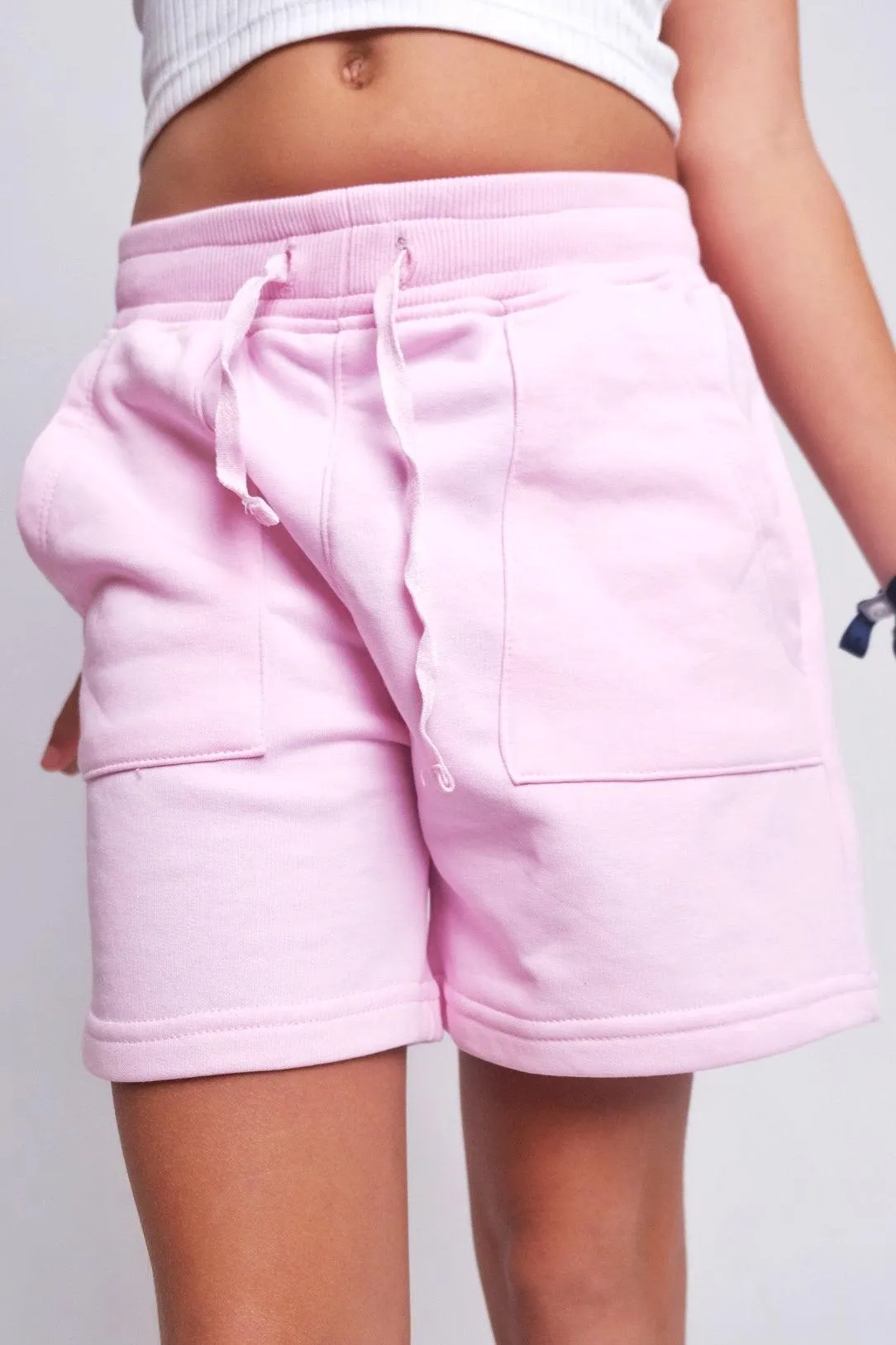 Mädchen Bequeme Rosa Shorts
