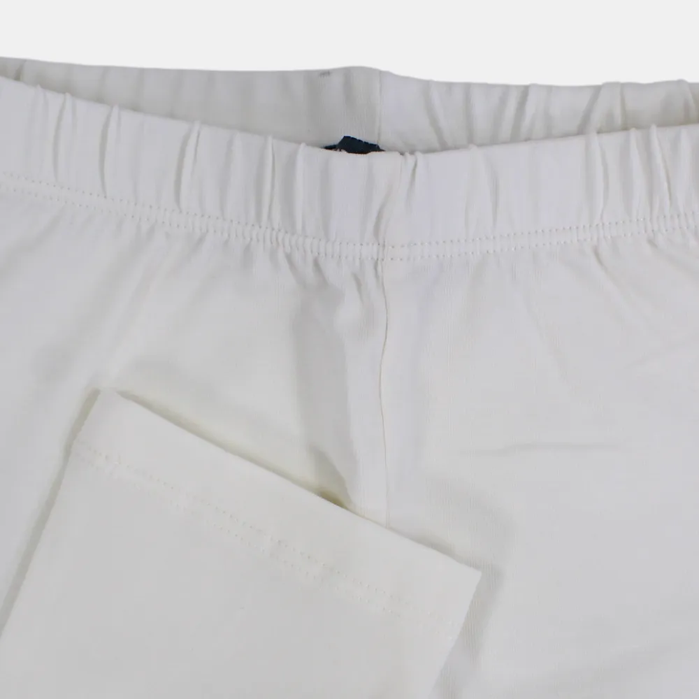 Einfache Baumwoll-Leggings für Mädchen