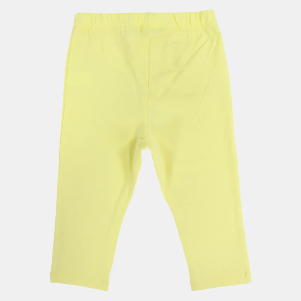 Einfache Baumwoll-Leggings für Mädchen